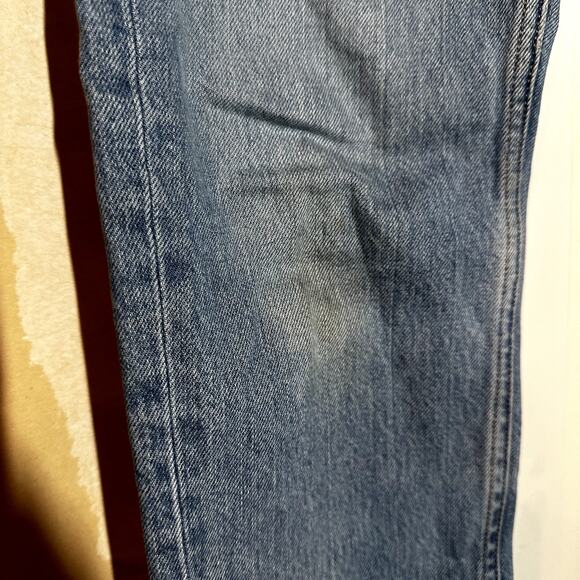 Everlane Boyfriend Jeans Light Wash Button Fly Straight 100% Cotton Blue 25R - Picture 6 of 7